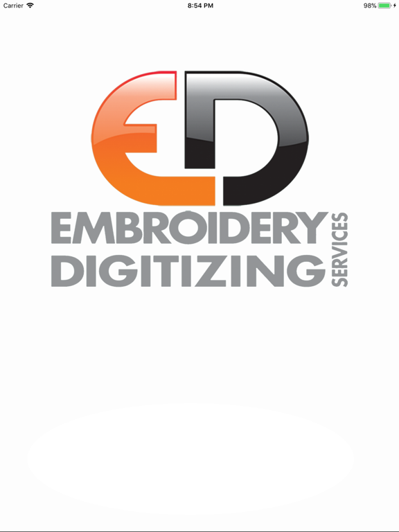 Embroidery Digitizing Services iPad screenshot 1 - Business app