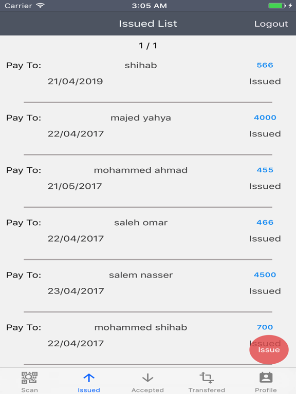 Screenshot #6 pour iVerify-Cheque