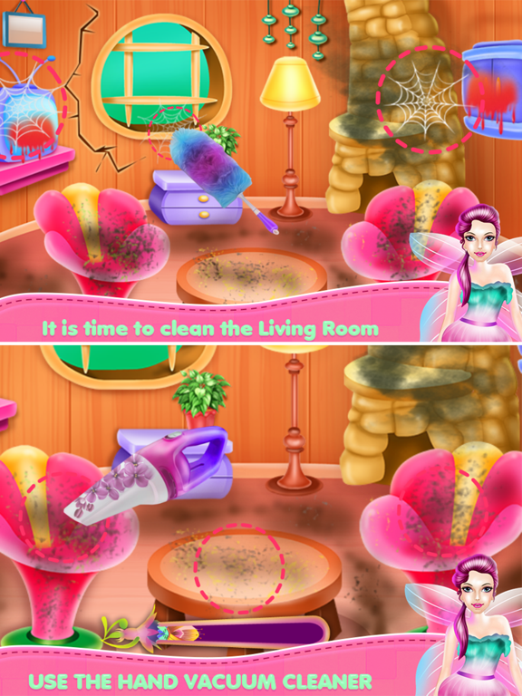 Screenshot #5 pour Fairy Room Cleaning
