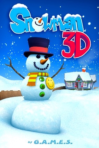 Snowman 3Dのおすすめ画像1