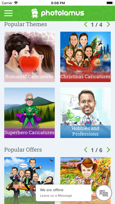 Screenshot #2 pour Photolamus Caricatures