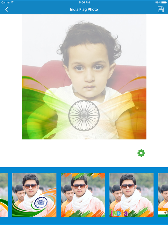 15th August India DP Selfie Maker & Photo Frame iPad screenshot 3 - Reference app