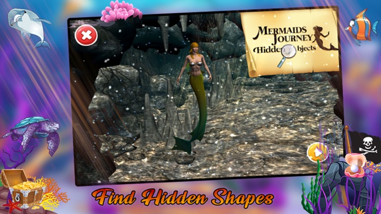 Mermaids Journey Hidden Object