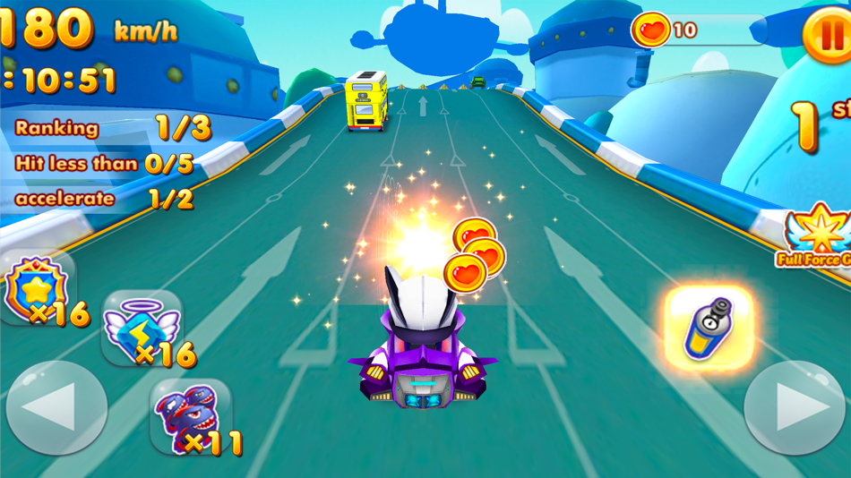 #2. Speed Racer Rangers (iOS) 由: Wichuda Maneekham