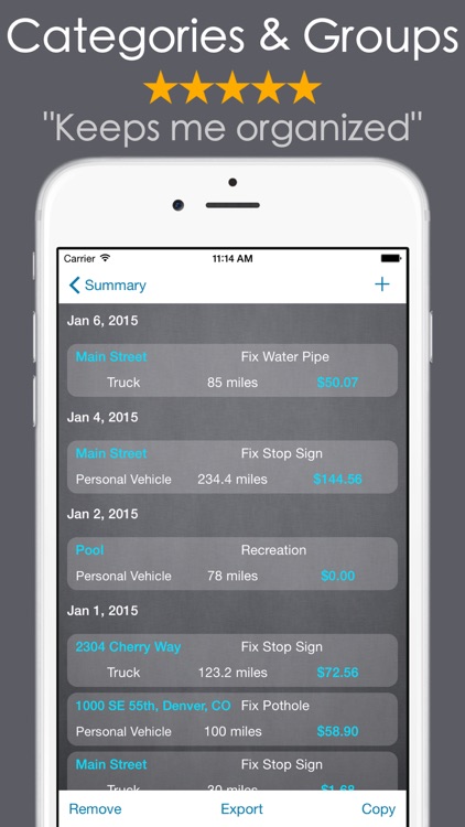 Mileage Expense Log (MEL) PRO screenshot-3
