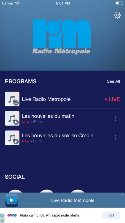 Radio Metropole Haiti by AudioNow Digital Haiti, LLC
