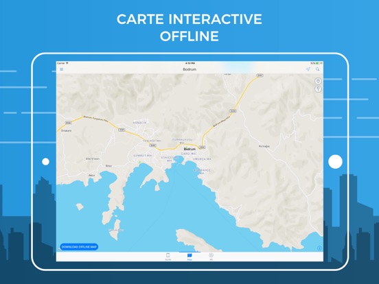 Screenshot #6 pour Bodrum Guide Voyage avec Offline Maps