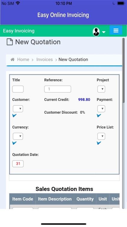 Easy Online Invoicing screenshot-9