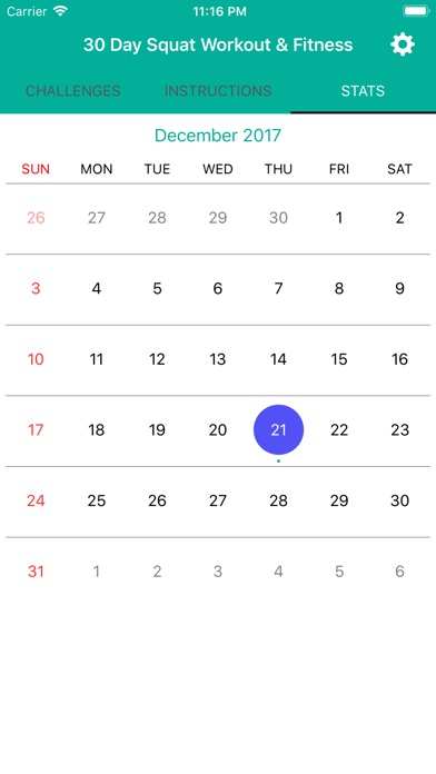 30 Squat Fitness Challenge screenshot 4
