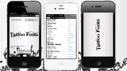 tattoo fonts - design your text tattoo iphone resimleri 2