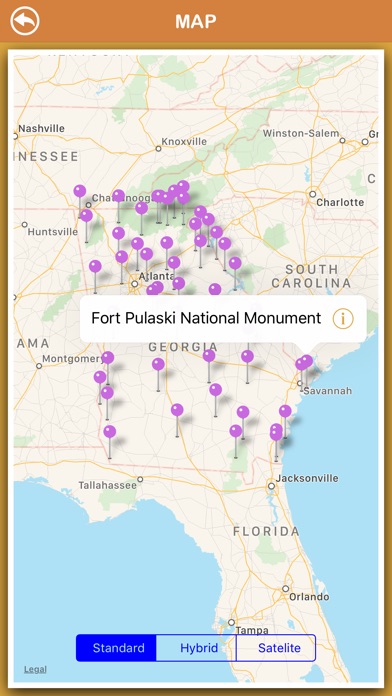 Georgia National Parks screenshot 4