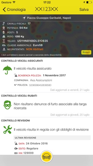 Altolà - Controllo veicoli su App Store