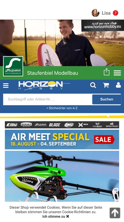 Staufenbiel Modellbau By Tobit Software