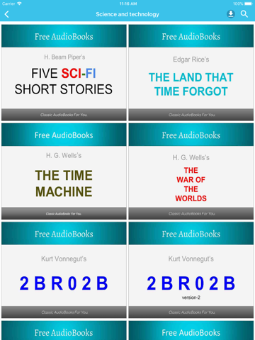 Science & Tech Audiobooks - náhled