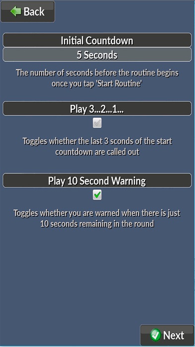 Combo Trainer iPhone screenshot 7 - Health & Fitness app