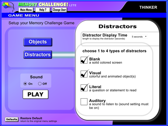 Screenshot #6 pour Memory Challenge! (Lite)