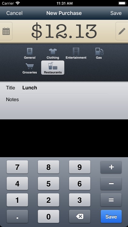 Budget with Back in Black screenshot-4