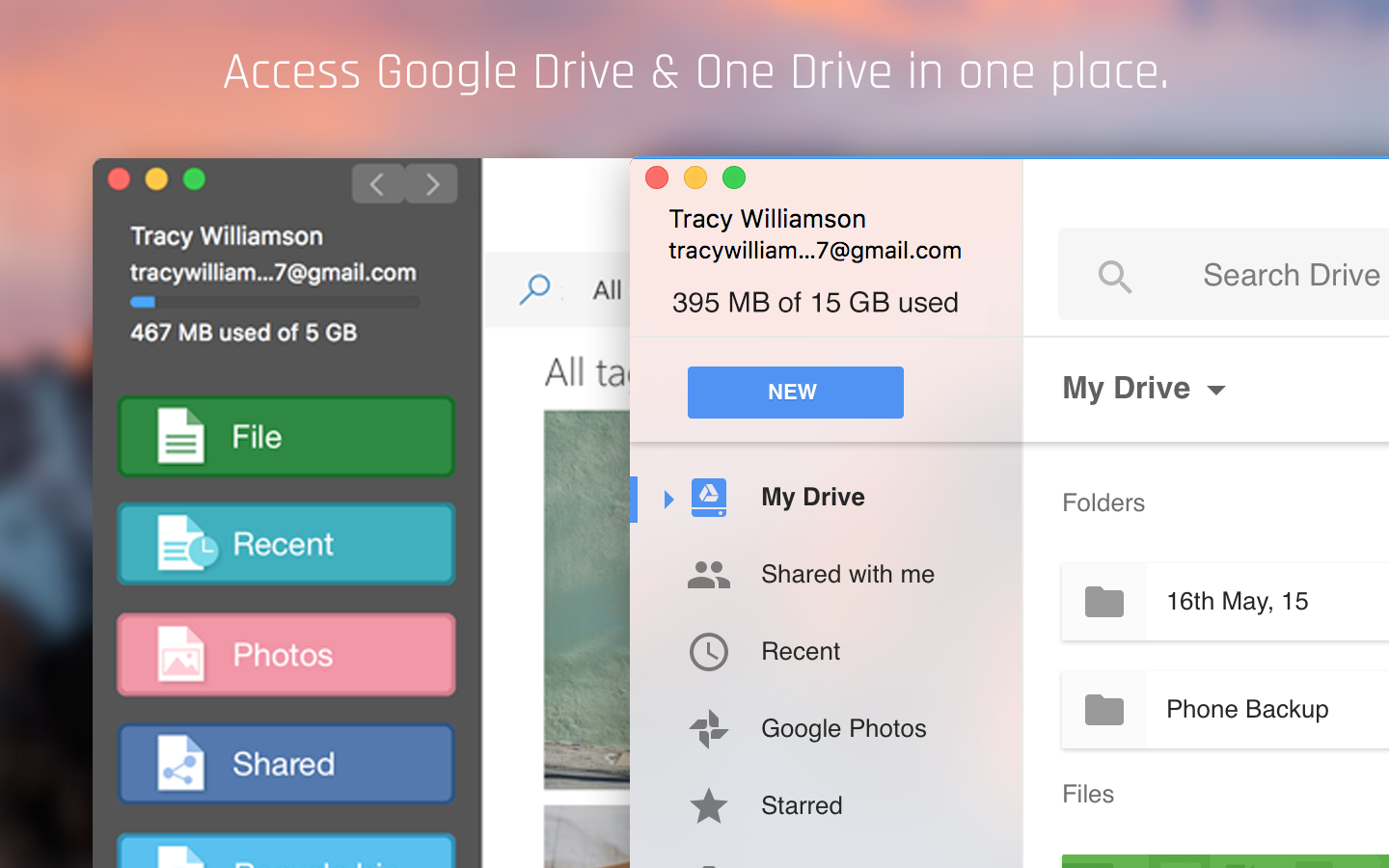 ProDrive for Google & OneDrive