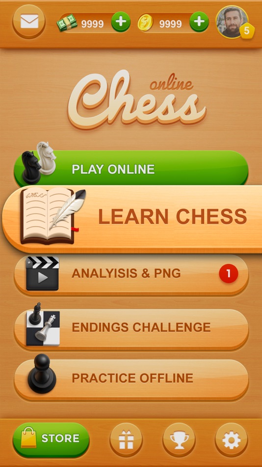 #3. Chess Online: Learn & Win (iOS) Podle: Noodle Games Limited