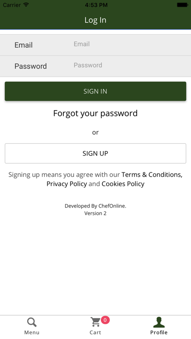 How to cancel & delete Green Chilli Takeaway from iphone & ipad 4