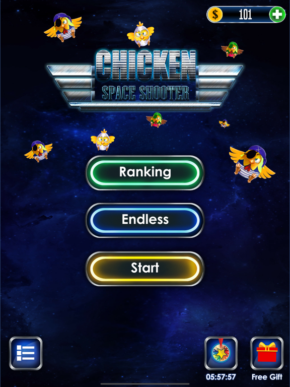 Screenshot #6 pour Chicken Shooter: Space shoting