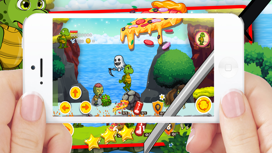 #3. Mini Turtle Super Run (iOS) 由: Anchalee Pradissook
