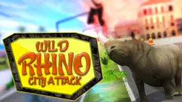 Game screenshot Angry Rhino City Attack mod apk