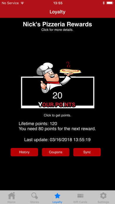 Nick's Pizzeria iPhone screenshot 5 - Food & Drink app