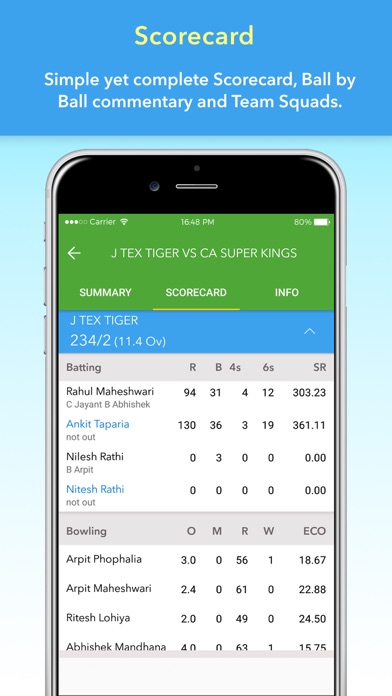 CricSync - Cricket Scoring Appのおすすめ画像1