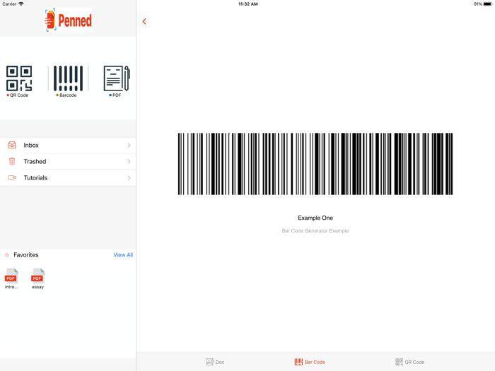 Penned Manage documents