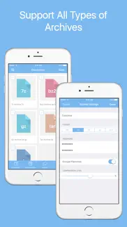 zip, rar, 7z archiver iphone screenshot 1