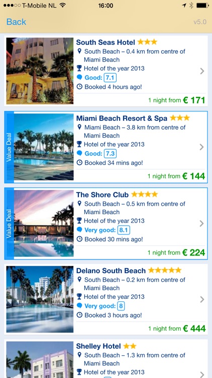 Hotels for Tablets