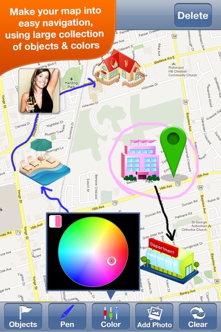 Draw on Map - Create Your Own Map And add Waypoint screenshot 4