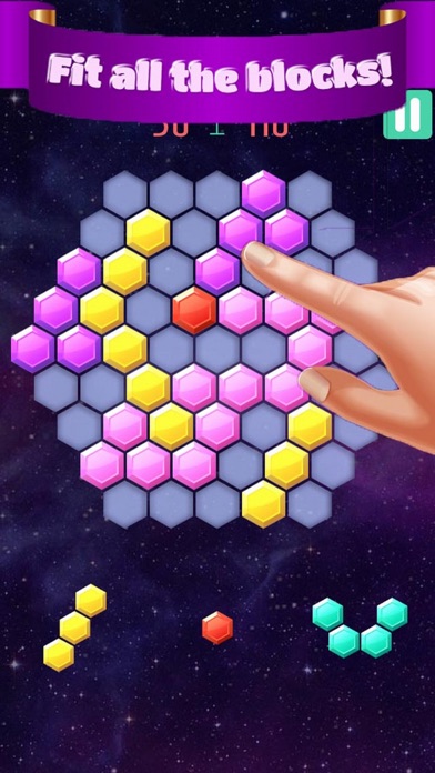 Galaxy HEXA Game screenshot 3