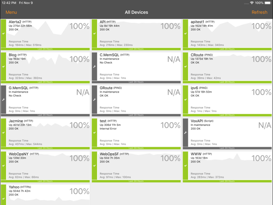 Alertra iPad screenshot 2 - Utilities app