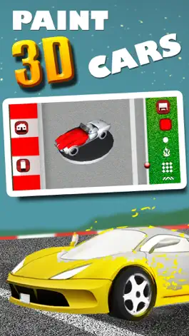 Game screenshot Cars coloring book -  3D drawings to paint mod apk