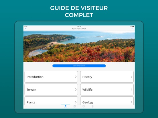 Screenshot #4 pour Acadia National Park Guide et cartes
