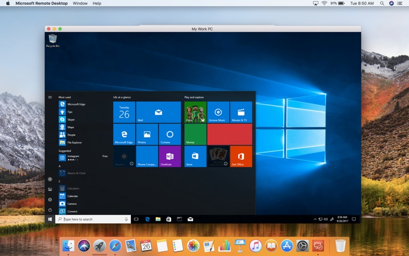 Microsoft Remote Desktop 8.0 per Microsoft Corporation