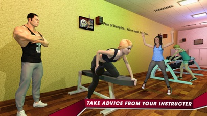 Virtual Gym Girl Fitness Yoga screenshot 4