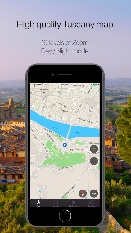 Tuscany Offline Navigation