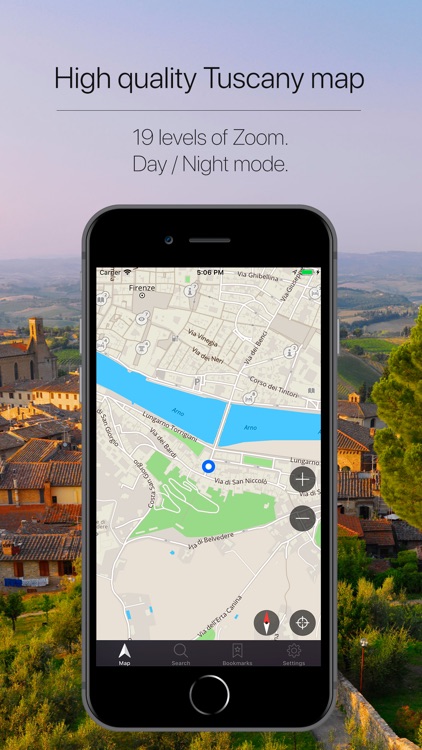 Tuscany Offline Navigation