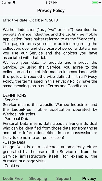 LectinFree Allowable Food List screenshot-9