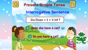 English Basic Grammar Book For Tense With Quizzes screenshot