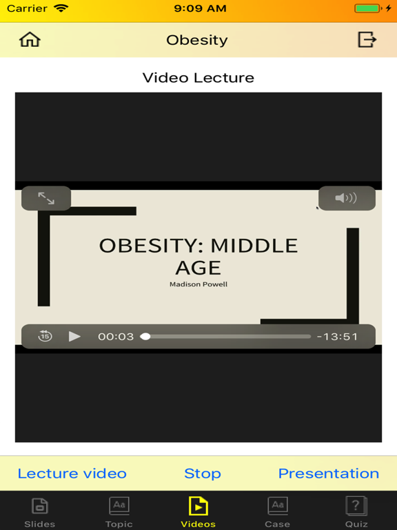 Obesity offline iPad screenshot