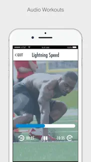 sports speed & quickness iphone screenshot 2