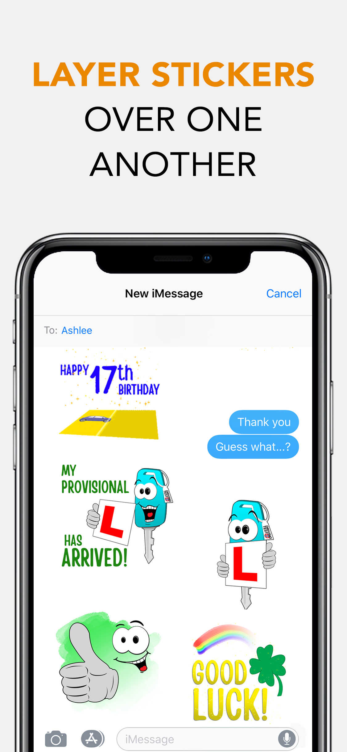 Learn to Drive Sticker Pack screenshot 4
