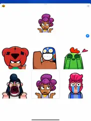 emoticono animado brawl stars ipad capturas de pantalla 4