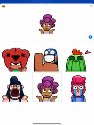Animerte emojier Brawl Stars ipad bilder 3