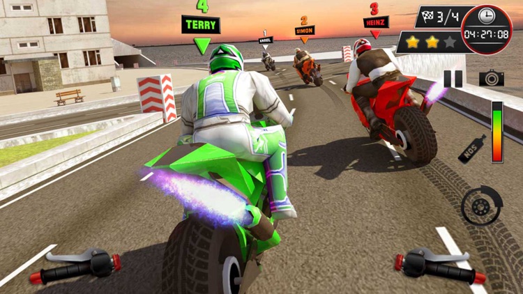 Street Bike Race Highway Rider screenshot-4