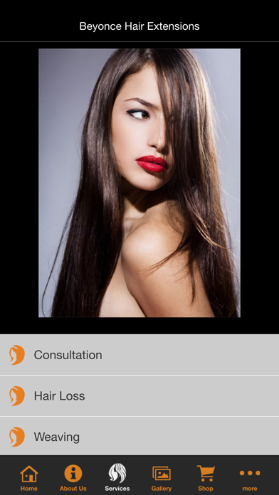 Screenshot #2 pour Beyonce Hair Extensions